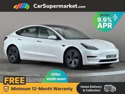 White Used 2021 Tesla Model 3 Long Range AWD Sedan | £21,597 (Fair price)
