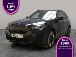 Black Used 2022 BMW iX3 M Sport SUV | £25,221 (Fair price)