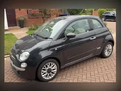 Black Used 2015 Fiat 500 Lounge Hatchback | £4,250 (Good price)