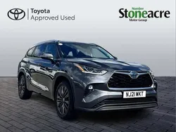 Grey Used 2021 Toyota Highlander SUV | £31,000 (Fair price)