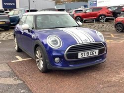 Blue Used 2018 Mini Cooper Hatch Hatchback | £14,500 (Fair price)