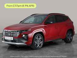 Red Used 2022 Hyundai Tucson N Line SUV | £22,725 (Fair price)