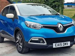 Blue/cream Used 2015 Renault Captur Dynamique SUV | £7,995 (Fair price)