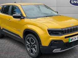 Yellow Used 2024 Jeep Avenger EV Summit SUV | £18,460 (Expensive)