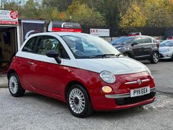 White/red Used 2011 Fiat 500 Pop Hatchback | £3,695 (Fair price)