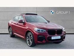 Flamenco red Used 2019 BMW X4 Comfort Edition SUV | £29,410 (Fair price)