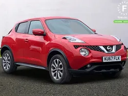 Red Used 2017 Nissan Juke Tekna SUV | £9,299 (Fair price)