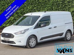 Frozen white (solid paint) Used 2022 Ford Transit Trend Van | £12,650 (Fair price)