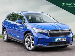 Blue Used 2022 Skoda Enyaq iV ecoSuite SUV | £18,700 (Fair price)