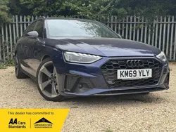 Blue Used 2020 Audi A4 Black Edition Estate | £16,995 (Good price)