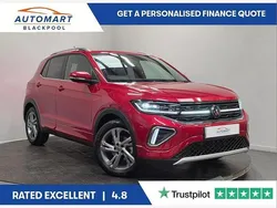 Red Used 2024 VW T-Cross R-line SUV | £25,995 (A bit pricey)