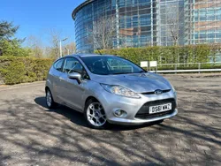 Silver Used 2012 Ford Fiesta Zetec Hatchback | £3,200 (Fair price)