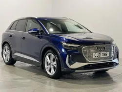 Blue Used 2021 Audi Q4 e-tron S-Line SUV | £23,999 (Good price)