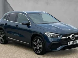Denim blue metallic Used 2023 Mercedes GLA250 Executive SUV | £26,995 (Good price)