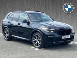 Black Used 2022 BMW X5 M Sport SUV | £42,749 (Good price)