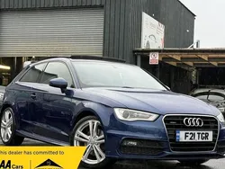 Blue Used 2015 Audi A3 S-Line Hatchback | £11,990 (Fair price)