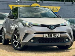 Silver Used 2018 Toyota C-HR SUV | £12,795 (Fair price)