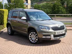Green Used 2015 Skoda Yeti Outdoor SE SUV | £9,995 (Fair price)