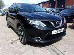 Black Used 2016 Nissan Qashqai N-Connecta SUV | £4,995 (A bit pricey)