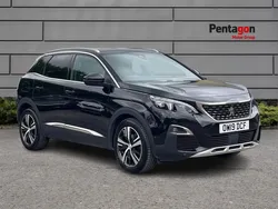 Black Used 2019 Peugeot 3008 GT-line SUV | £11,999 (Fair price)