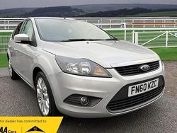 Silver Used 2010 Ford Focus Zetec Hatchback | £3,395 (A bit pricey)