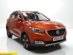 Orange Used 2018 MG ZS Exclusive Sedan | £11,250 (Fair price)