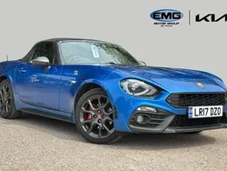 Blue Used 2017 Abarth 124 Spider Cabriolet | £14,499 (Fair price)