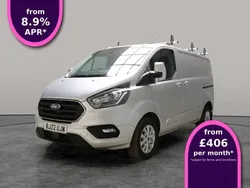 Silver Used 2022 Ford Transit Custom Limited Van | £18,308 (Fair price)