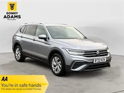 Silver Used 2022 VW Tiguan Allspace S SUV | £19,990 (Super price)