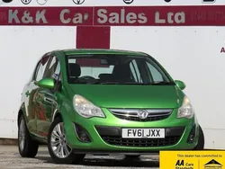 Green Used 2011 Vauxhall Corsa Hatchback | £4,695 (Fair price)