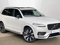 Crystal white Used 2024 Volvo XC90 Plus SUV | £50,750 (Fair price)