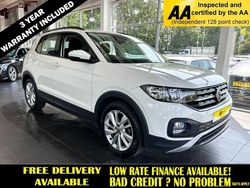 White Used 2022 VW T-Cross SE SUV | £14,795 (Good price)