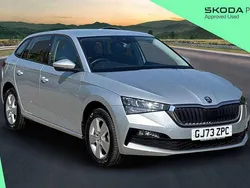 Brilliant silver metallic Used 2023 Skoda Scala SE Hatchback | £15,900 (Fair price)