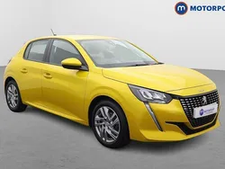 Yellow Used 2020 Peugeot 208 Active Hatchback | £9,849 (Fair price)