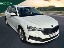 White Used 2021 Skoda Scala SE Hatchback | £10,563 (Fair price)