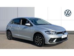 Silver Used 2022 VW Polo Life Hatchback | £13,817 (Fair price)