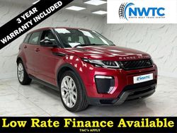 Red Used 2016 Land Rover Range Rover evoque HSE Dynamic SUV | £10,595 (Fair price)