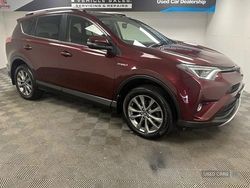 Red Used 2016 Toyota RAV4 Hybrid SUV | £12,495 (Fair price)