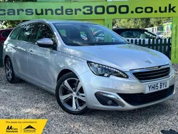 Silver Used 2015 Peugeot 308 Allure Hatchback | £4,950 (Fair price)