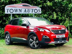 Red Used 2017 Peugeot 3008 GT-line Hatchback | £10,490 (Fair price)