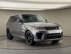 Grey Used 2021 Land Rover Range Rover Sport SVR SUV | £46,100 (Fair price)