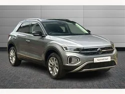 Pyrite silver with black roof Used 2024 VW T-Roc Style SUV | £27,195 (Fair price)