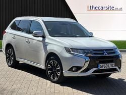 White Used 2018 Mitsubishi Outlander P-HEV Estate | £12,995 (A bit pricey)