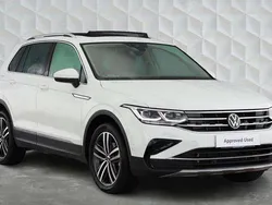 White Used 2023 VW Tiguan Elegance SUV | £27,650 (Fair price)