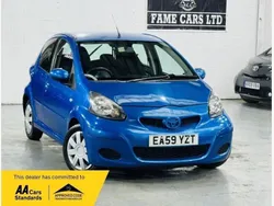 Blue Used 2009 Toyota Aygo Hatchback | £3,000 (Good price)