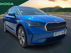 Blue Used 2022 Skoda Enyaq iV ecoSuite SUV | £22,363 (Good price)