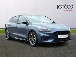 Blue Used 2019 Ford Focus ST-Line X Hatchback | £12,000 (Good price)