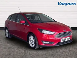 Red Used 2017 Ford Focus Zetec Hatchback | £6,995 (Good price)