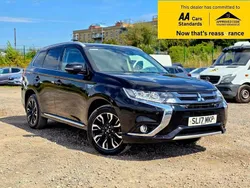 Black Used 2017 Mitsubishi Outlander P-HEV SUV | £10,988 (Fair price)