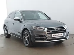 Grey Used 2018 Audi SQ5 S-Line SUV | £25,098 (Fair price)